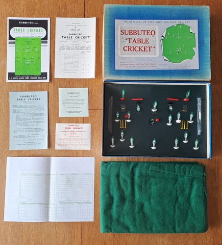 Rarissimo set cricket subbuteo - rarissimo,