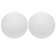 2 Pcs Abat Jour Blanc Globe