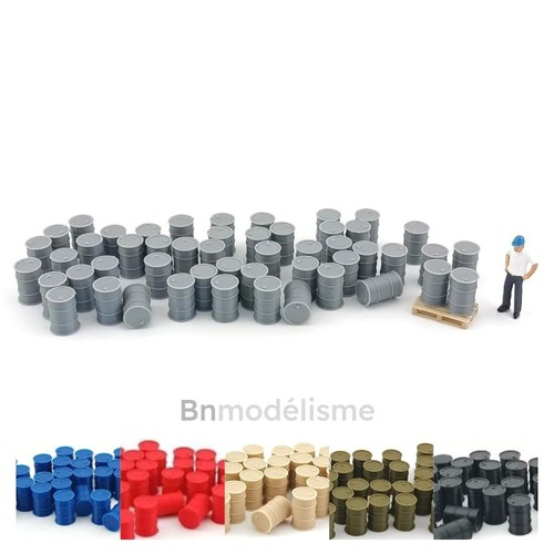 Lot barils bidons fûts - ho,