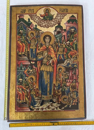 Antica icona russa san - icona,