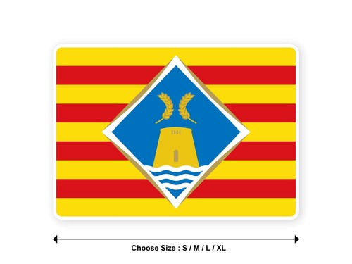 Sticker drapeau espagne - drapeau,
