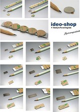 Supermagneti al neodimio autoadesivi - varie misure