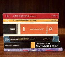 Lotto 6 volumi materie studio