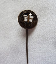 DISTINTIVO SCUOLA GIOVANNI PANTO BOLOGNA CON STEMMA - REGNO 1930's