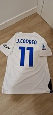 Correa Inter Match Worn No Lautaro Thuram Calhanoglu Bastoni Barella Juve Milan