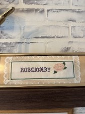 Cornice vintage punto croce