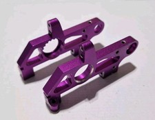 Set paratia posteriore Thunder Tiger TS4N alluminio viola hop up scala 1/10 radiocomandata