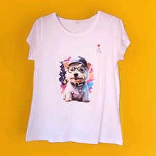 T-shirt Donna Cane Taglia L