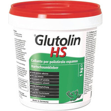 COLLA PER POLISTIROLO ESTRUSO GLUTOLIN DEPRON PANNELLI ISOLANTI Barattolo 1 Kg