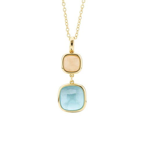 Collana boccadamo dorata con - collana,