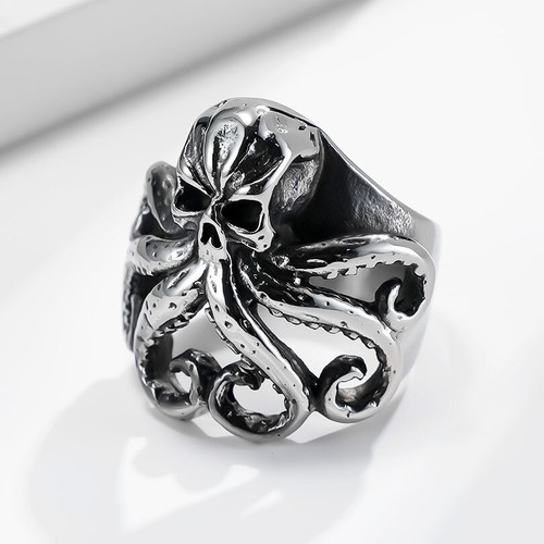 Anello potente polpo vintage - anello,
