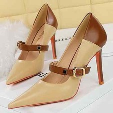 Fashion Women Sexy Pumps Metal