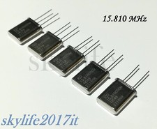 5 pz Quarzi 15.810 Mhz 15.81