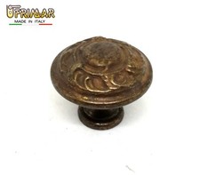 POMELLO PER CASSETTO MOBILI ANTICO STILE CLASSICO D.mm.25 BESANA BRONZO ANTICO