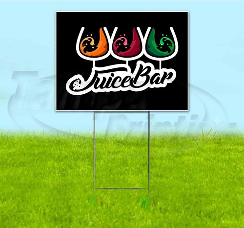 Insegna juice bar 18x24 iarde - insegna,
