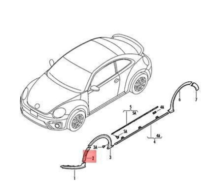 Telaio bettle anteriore - bettle,