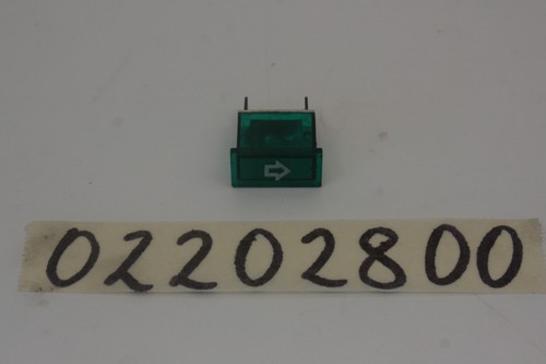 Spia luce verde - freccia, 12v
