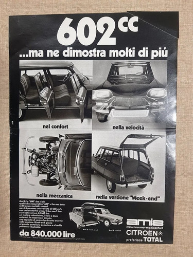 Auto automobile citroen ami - o,