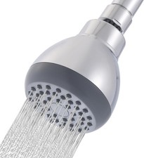 3" High Pressure Shower Head, Powerful Boosting Rain 3 Inch, Chrome 