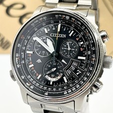 Citizen Promaster Sky Radio Solar Titanium BY0080 57E Eco Drive World Time