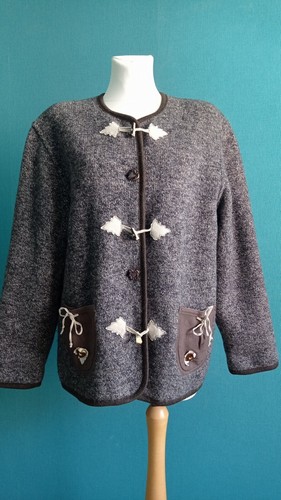 Giacca lana tirolese vintage