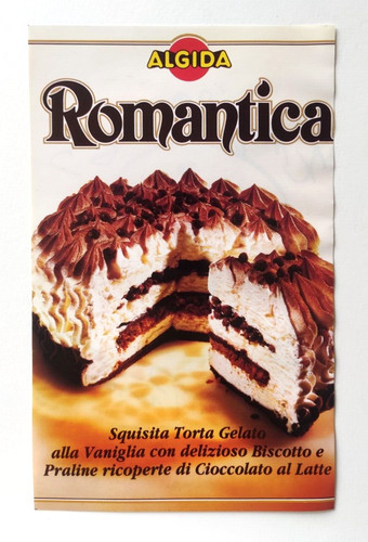 Pubblicita torta romantica - torta,