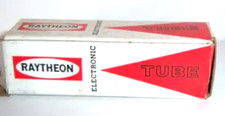Tube 12AV7 RAYTHEON NOS NIB neuf 1 pièce en boîte
