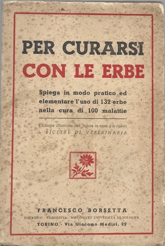 Per curarsi con - erbe,