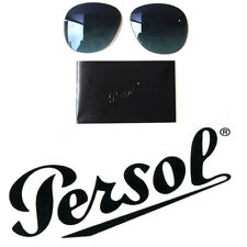 Persol 714SM 714 SM Steve Mcqueen 52 96/S3 Lenti di Ricambio Blu Polarizzato