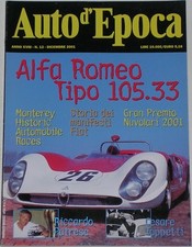 AUTO D’EPOCA 12/2001 ALFA