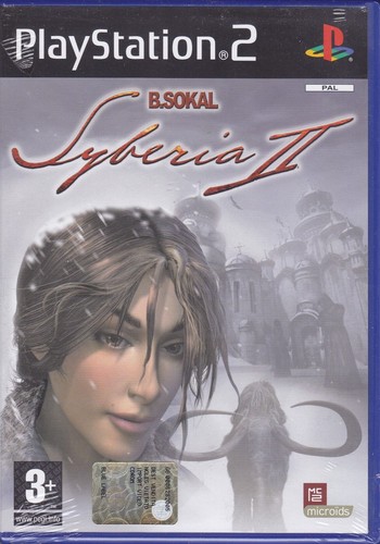 Ps2 playstation syberia ii - playstation, 2