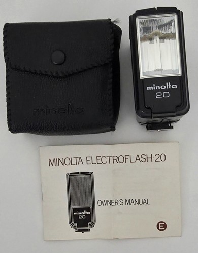 Flash minolta electroflash - minolta, 20