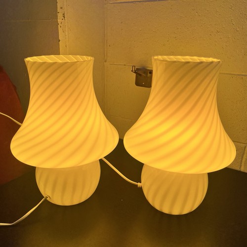 Coppia lampade murano anni - coppia,