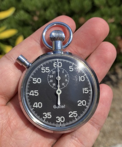 Gallet stop watch - gallet,