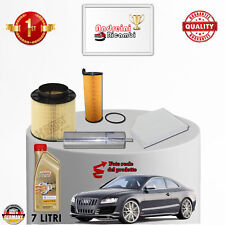 KIT TAGLIANDO FILTRI E OLIO AUDI A5 3.0 TDI 176KW 240CV DAL 2008