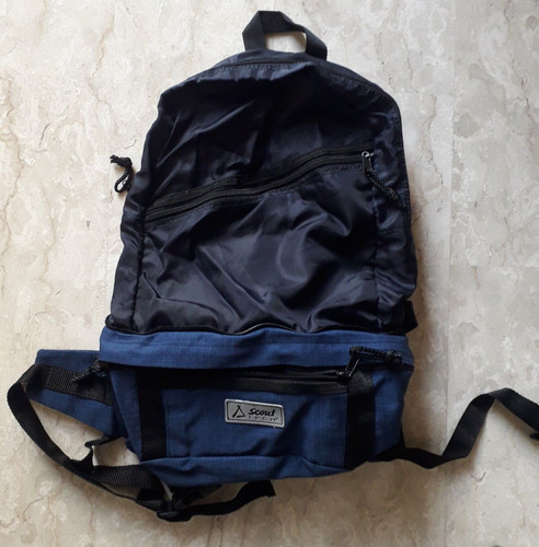 Scout tech zaino marsupio blu - zaino/marsupio,