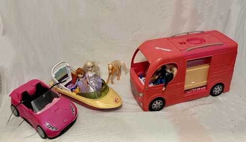 Barbie pop motor home pink - barbie,