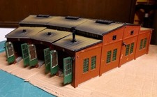 Vollmer 45754 Rimessa Locomotive Officina Deposito H0 da Plastico Rivarossi Lima