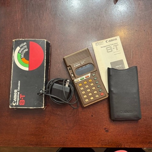 Vintage canon palmtronic - palmtronic, 8-t