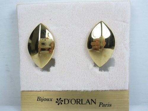 Orecchini clip placcati oro - a,