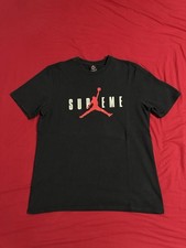 Supreme Jordan Tee Black FW15