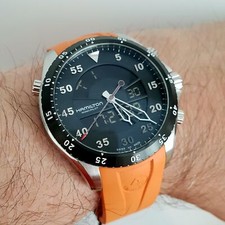 Hamilton Khaki Aviation Flight Timer Quartz- Air Zermatt