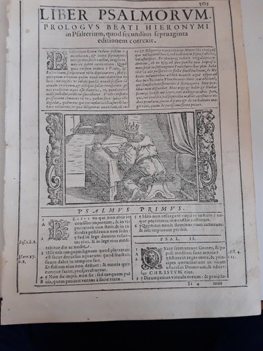 1600 libro dei - , salmi