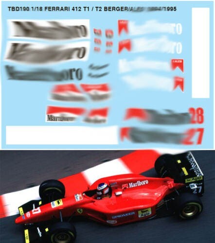 Decals per ferrari 412 - per,