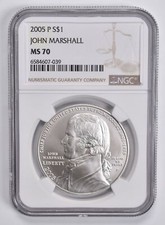 MS70 2005-P John Marshall