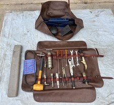 FERRARI 330 365 GTC GT 2+2 GTS Tool Kit Bag 1966-71 Borsa Attrezzi + Jack Cric 