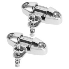  2 cerniere in acciaio inox