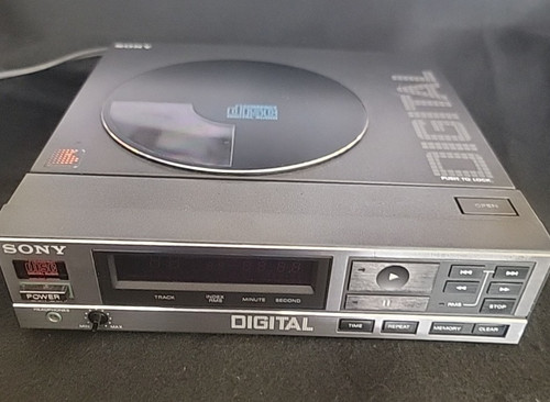 Lettore sony cdp - cdp-7f, (1985)