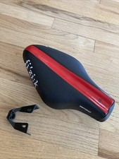 Fizik Tritone 5.5 Sella Triathlon TT Tri Road Gravel Bici Nero Rosso