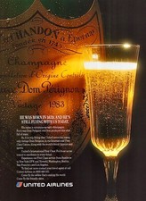 1992 UNITED AIRLINES serve Dom